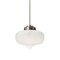 Besa Lighting Mira Cord Pendant, Smoke, Satin Nickel Finish, 1x60W Incandescent 1TT-MIRAFR-SN - alternate 1